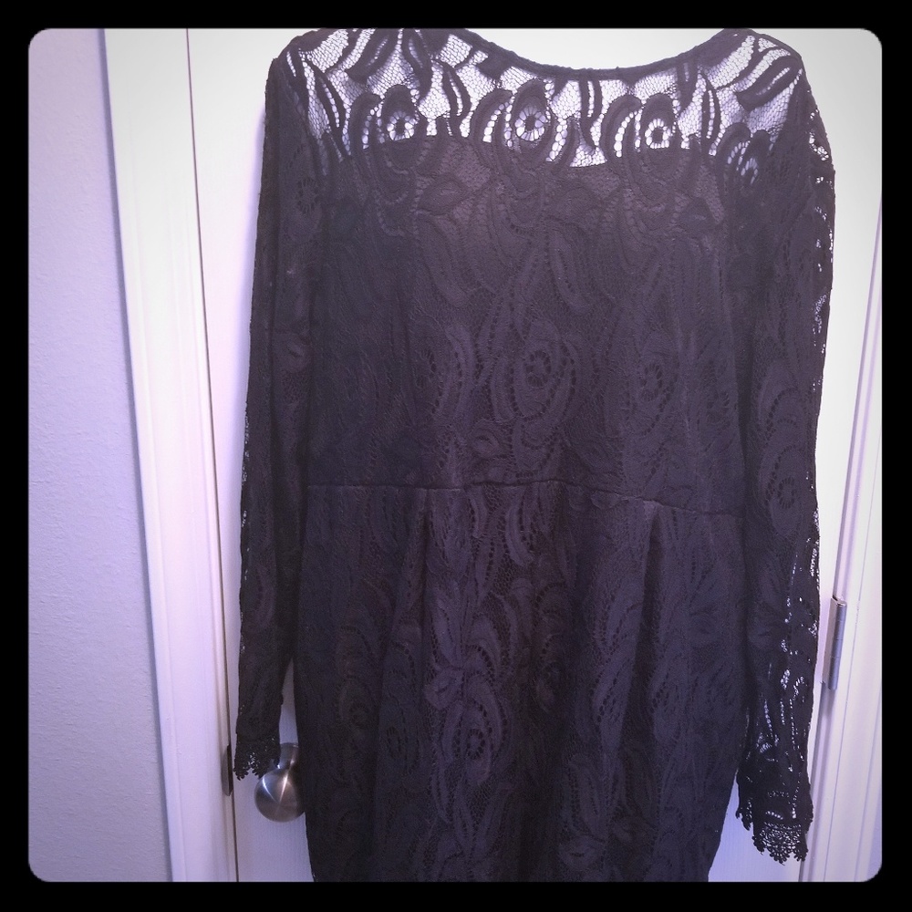 Black Lace Romper